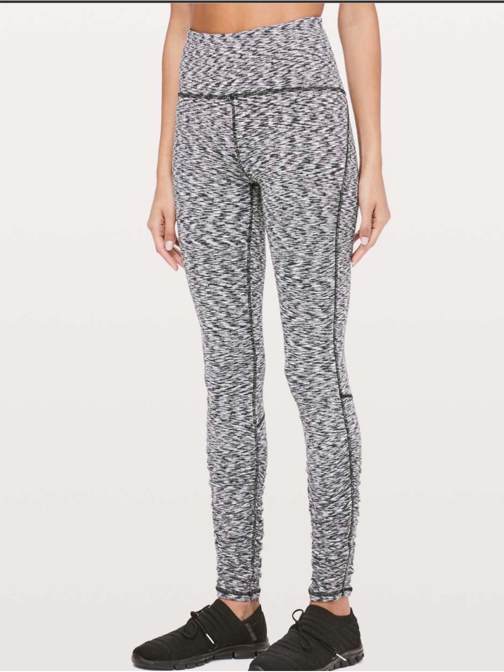 RARE Lululemon Ready To Rulu Tights Ruched Ankle 28”size 6